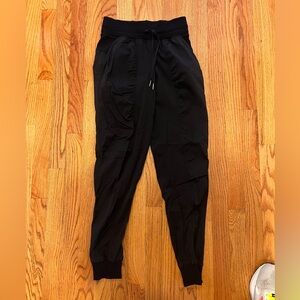 Dance Studio Mid-Rise Jogger Full Length BLACK size 2 excellent condition